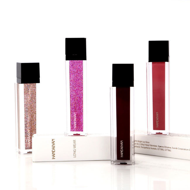 12 Colors Pink Shimmer Lip Gloss